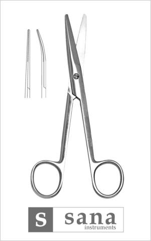 Mayo Scissors Curved 15cm